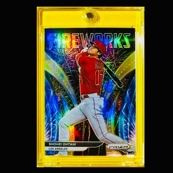 SOLD 🔥SHOHEI OHTANI REFRACTOR PRIZM INSERT BASEBALL CARD SP - LA DODGERS MVP - Picture 3 of 9